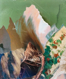 Poster Tear-Off Collage Artwork of Berlin Artist Eleonora Gelmetti Graphic Design Berlin