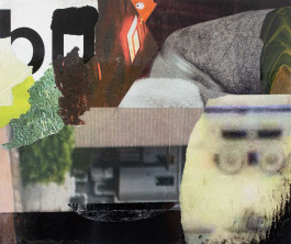 Poster Tear-Off Collage Artwork of Berlin Artist Eleonora Gelmetti Graphic Design Berlin